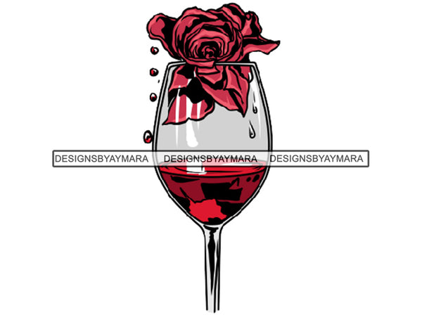 Wineglass PNG Files For Print