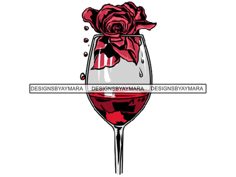 Wineglass PNG Files For Print
