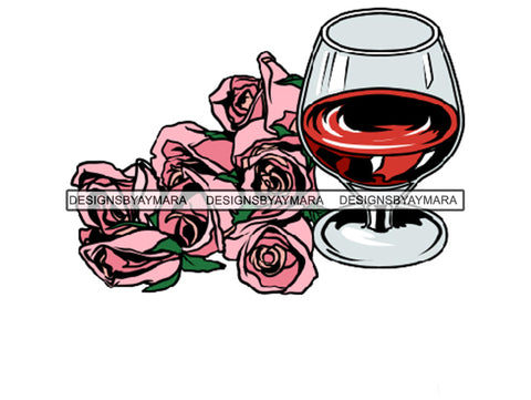 Wineglass PNG Files For Print