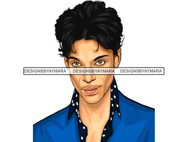 Afro Man PNG File For Print