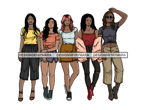 Ladies Trip Flight Getaway PNG Files For Print Not For Cutting