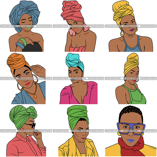 Super Special Bundle 100 Afro Woman SVG Files For Cutting and More.