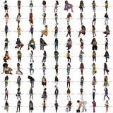 Super Bundle 81 Sexy Fashion Woman Goddess Glamour .SVG Cutting Files