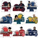 Super Special Football Bundle 120 SVG Files For Cutting and More.