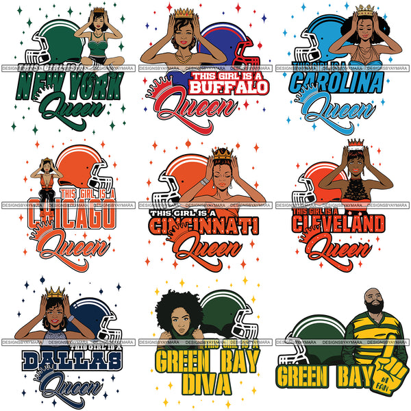 Super Special Football Bundle 120 SVG Files For Cutting and More.