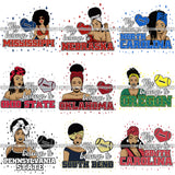 Super Special Football Bundle 120 SVG Files For Cutting and More.