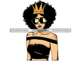 Afro Woman Goddess File For Print