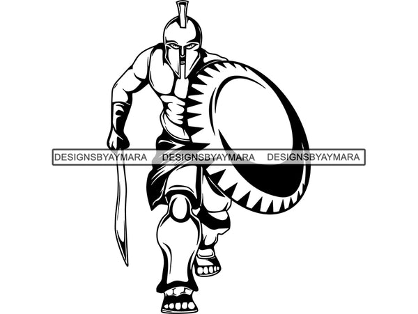 Viking Power Warrior Competitive Sport Shooting a Weapon Confrontation Bow Aiming .SVG .EPS .PNG Vector Clipart Circuit Cut Cutting
