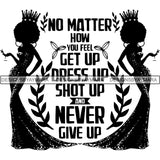 Black Queen Nubian Melanin Quotes .SVG Files For Silhouette and Cricut