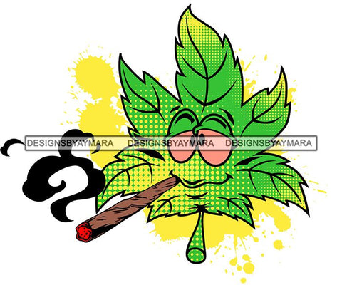 420 Cannabis Pot Head Weed Leaf Grass Marijuana Joint Blunt Stoned High Life SVG Cutting Files