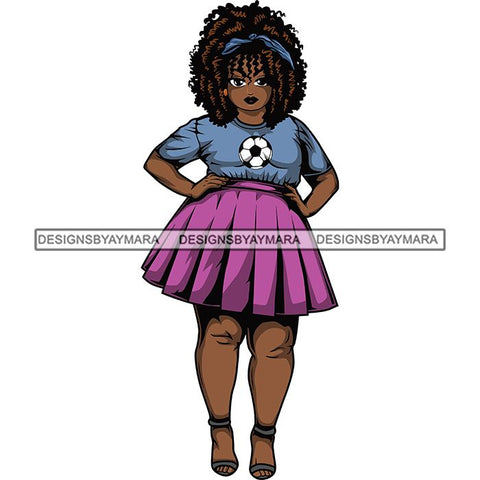 Afro Thick Classy Lola Boss Lady .SVG Cutting Files For Silhouette and Cricut and More!
