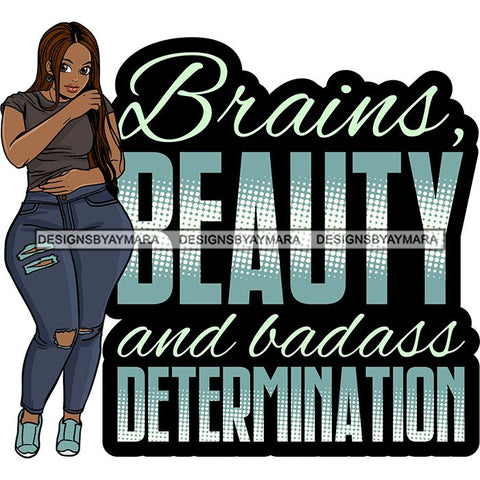 Fashion Woman Melanin Bad Ass Life Quotes .SVG Cutting Files For Silhouette Cricut and More!