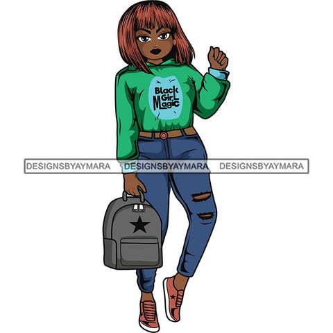 Lola Afro Beautiful Black Proud Woman .SVG Cutting Files For Silhouette and Cricut and More!