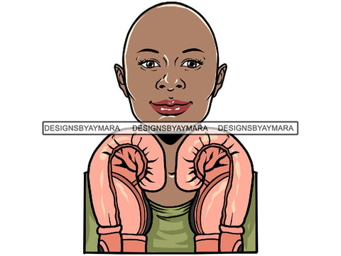 Cancer Awareness Woman Fighting Cancer Quotes PNG Files For Print