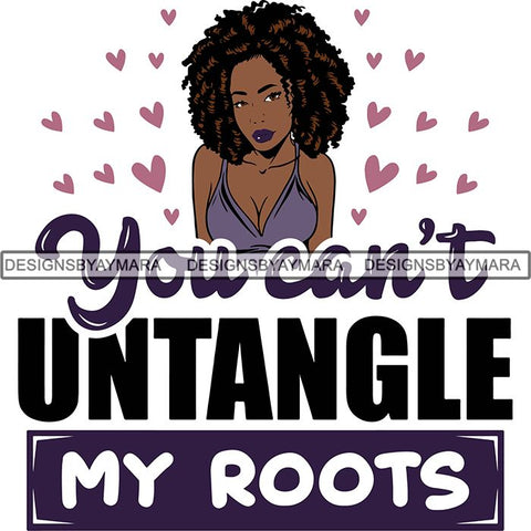 Afro Boss Lady Lord Life Quotes SVG Files For Cutting and More