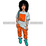 Pretty Woman Summer Fashion Dope Outfits Boss Lady Glamour New Trending .SVG Cut Files