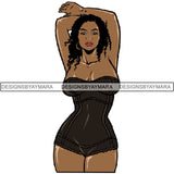 Afro Woman Tattoo Sexy Melanin Nubian Goddess PNG Files For Print Not For Cutting
