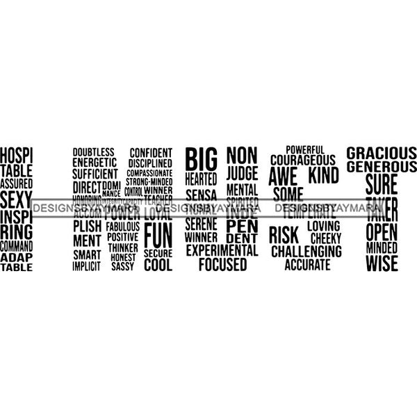 Words Letter Lord Life Quotes SVG Files For Cutting and More!