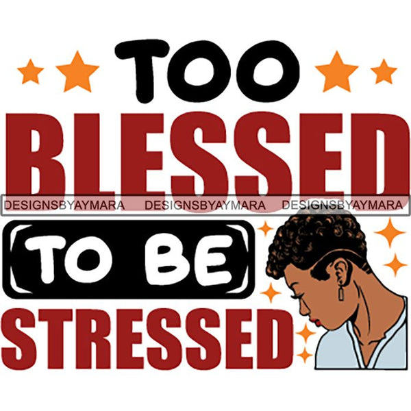 Strong Successful Afro Woman Quotes .SVG Cutting Files For Silhouette Cricut and More