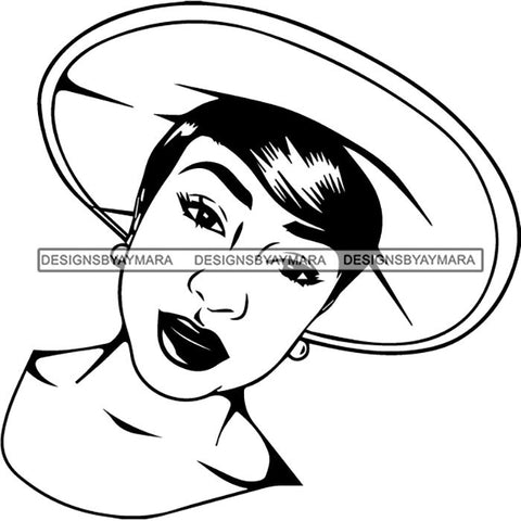 Afro Lady Black Goddess Melanin Dark Latina Morena SVG Files For Cutting and More!