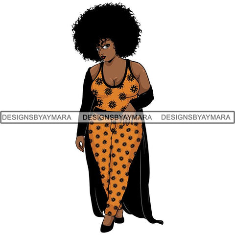 Afro Lola Boss Lady Quotes SVG Cutting Files For Silhouette Cricut and More