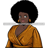 Attractive BBW Nubian Melanin Popping Beautiful African American Big Woman SVG Cutting Files