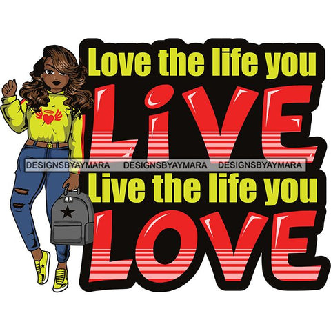 Lola Afro Beautiful Black Proud Woman Life Quotes .SVG Cutting Files For Silhouette and Cricut and More!