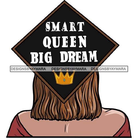 Graduation Achievement Hard Work Diploma Success Robe Cap Certificate College SVG Cutting Files