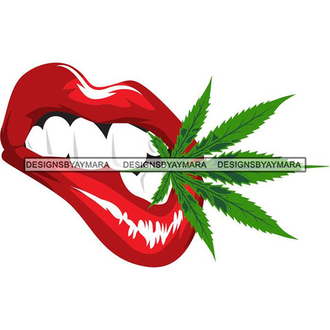 Sensual Glossy Lips SVG Cutting Files