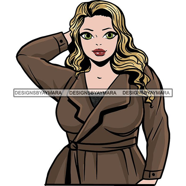 Attractive BBW Nubian Melanin Popping Beautiful African American Big Woman SVG Cutting Files