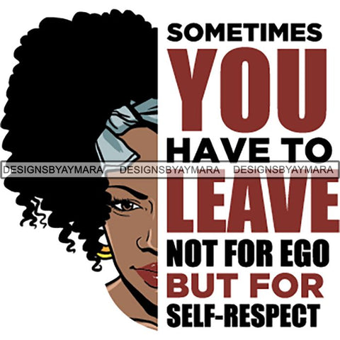 Afro Melanin Popping Life Quotes SVG Cutting Files For Silhouette Cricut and More