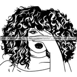 Afro Lady Black Goddess Melanin Dark Latina Morena SVG Files For Cutting and More!