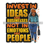 Afro Lola Boss Lady Quotes .SVG Cutting Files For Silhouette and Cricut and More!