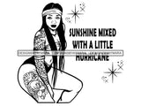 Tattoo Nubian Goddess SVG Files For Cutting