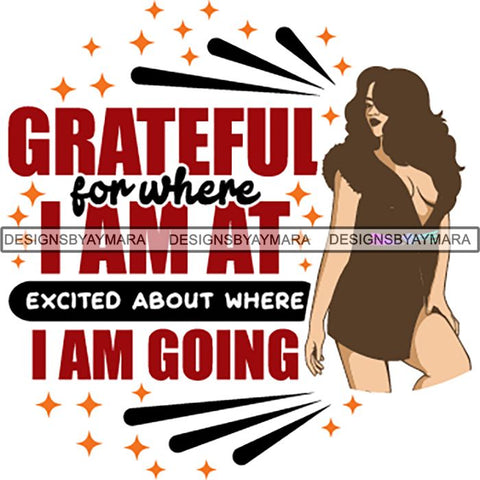 Afro Boss Lady Lord Life Quotes SVG Files For Cutting and More