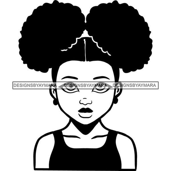 Afro African American Lady Woman Classy Nubian SVG Cutting Files
