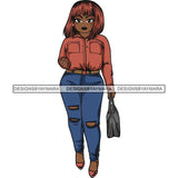 Lola Afro Beautiful Black Proud Woman .SVG Cutting Files For Silhouette and Cricut and More!