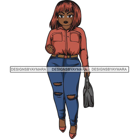 Lola Afro Beautiful Black Proud Woman .SVG Cutting Files For Silhouette and Cricut and More!