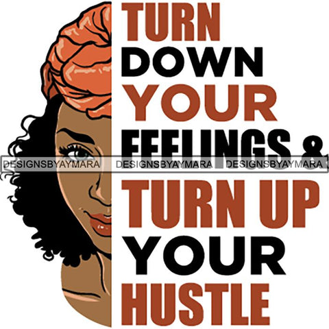 Afro Melanin Popping Life Quotes SVG Cutting Files For Silhouette Cricut and More