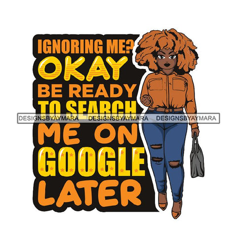 Afro Lola Boss Lady Quotes .SVG Cutting Files For Silhouette and Cricut and More!