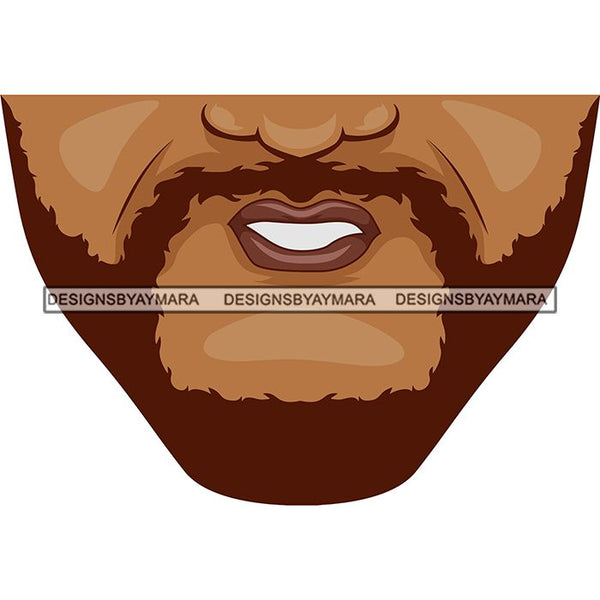 Funny Half Face Cute Designs For Mask Virus Protection SVG Cutting Files