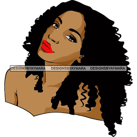 Afro Woman Goddess Diva Melanin Love Sensual .SVG Cut Files For Silhouette and Cricut and More!