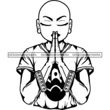 Afro Lola Praying God Lord Prayers In God We Trust .SVG Clipart Cutting Files For Silhouette and Cricut and More!