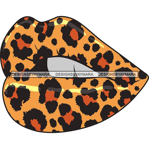 Sensual Lips African Artwork Proud Roots  Sexy Safari Lips Savanna Africa Continent Exotic Environment  SVG Files For Cutting and More!