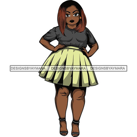 Afro Thick Classy Lola Boss Lady .SVG Cutting Files For Silhouette and Cricut and More!