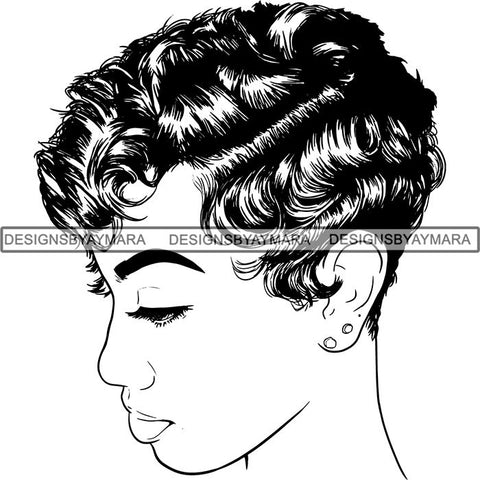 Afro Lady Black Goddess Melanin Dark Latina Morena SVG Files For Cutting and More!