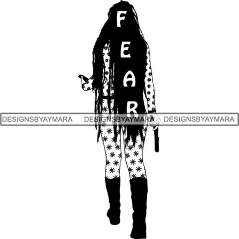 Afro Lady Black Goddess Melanin Dark Latina Morena SVG Files For Cutting and More!