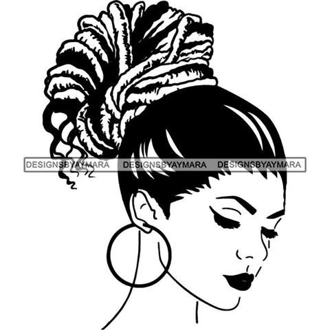 Afro Goddess Rihanna Love Beautiful Face SVG Files For Cutting and More!