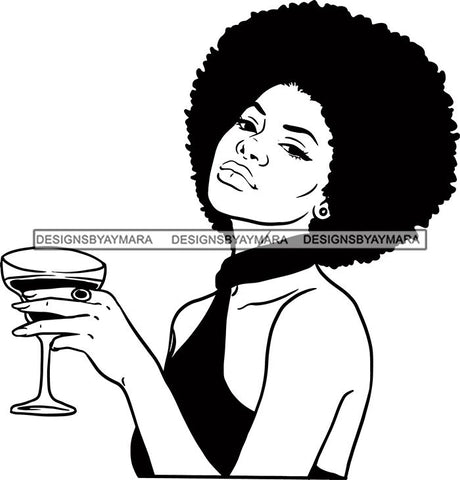 Woman Drinking Wine Relax Chilling Free Stress Feeling Fine Like a Red Wine Alcohol Drinker SVG Cutting Files For Silhouette Cricut and More!