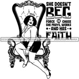 Afro Queen Goddess Melanin Nubian Glamour .SVG Cutting Files For Silhouette and Cricut